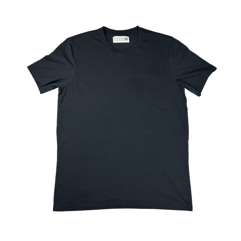 The Big Favorite Mens Pima Cotton Short Sleeve T-Shirt‎ Black Size S